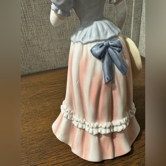 Homco Victorian Lady Figurine 1452 Lady Camille Vintage Porcelain - Picture 4 of 5